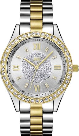 JBW Mondrian Silver Diamond Dial Two-tone Ladies Watch J6303G
