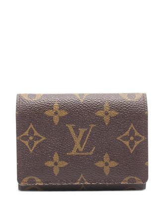 Louis Vuitton 2005 Amberop cult de Visit monogram wallet - Brown