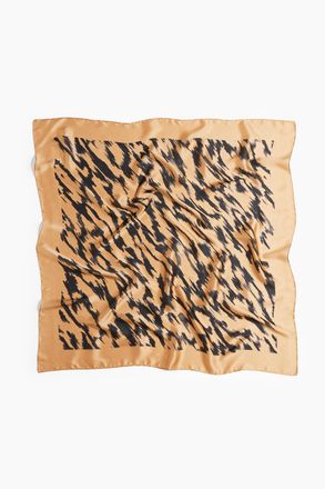 H&M Gemustertes Tuch - Beige