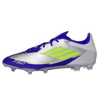 adidas Adidas F50 League FG / MG Messi Silver Metallic / Solar Yellow / Lucid Blue IH0918 Mens