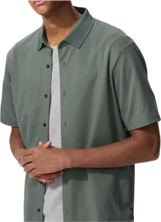 Uniqlo AIRism Polo Shirt Dark Green 482303-58