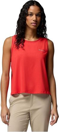 Columbia Wild Springstm Tank Top Womens Clothing Poppy Red : 2XL, Elastane/Lycra/Polyester
