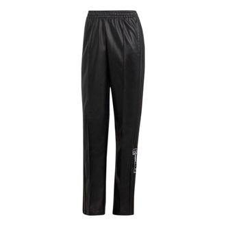 adidas (WMNS) adidas Centre Stage Faux Leather Adibreak Pants Black II6099