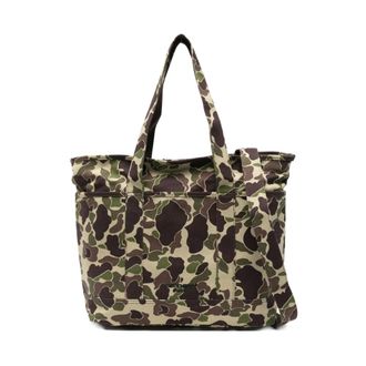Carhartt Work in Progress Carhartt Wip, Tote Bags, male, Green, Size: ONE SIZE Canvas Shoulder Bag with Logo