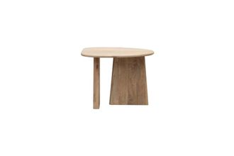 Chehoma Mesa auxiliar de madera beige