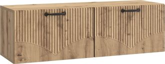 vidaXL Mueble Para Tv De Pared 98 X 31 X 30 Cm Roble Artisan Vidaxl