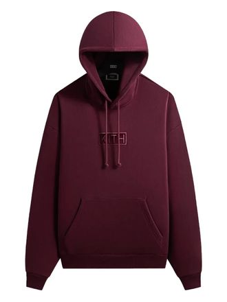 Kith Felpa Classic Logo Nelson con cappuccio - Rosso