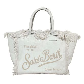 MC2 Saint Barth Tote Bags, female, White, Size: ONE SIZE White Bags for Stylish Outfits