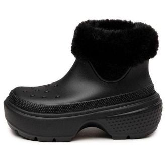 Crocs Stomp Lined Boot Black 208718-001