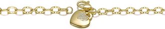 Rachel Glauber 14K Plated Cz Cable Chain Bracelet