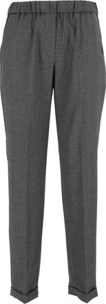 Antonelli Tailored Tapered Cuffed Straight-Leg Pants