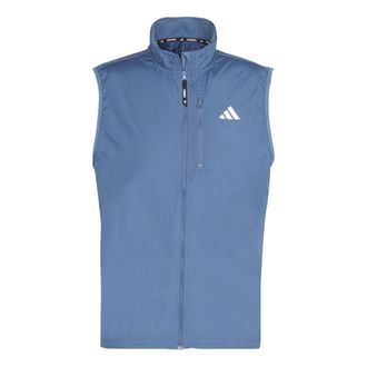 adidas Own the Run Vest Asia Sizing Blue IN1496