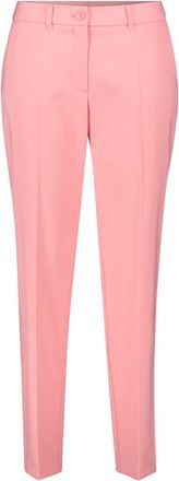 Betty Barclay Broeken, Dames, Roze, M, Klassieke zakelijke broek met plooi