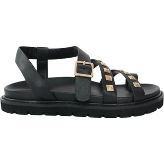 Belle & Bloom Morning Mood Chunky Stud Sandal in Black at Nordstrom, Size 10