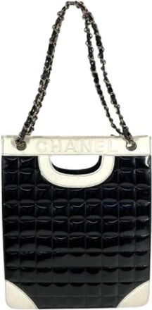 Chanel Pre-owned Chocolate Bar Schoudertas - Dames - Vintage Shopper - Zwart - ONE Size - Leer - Vintage