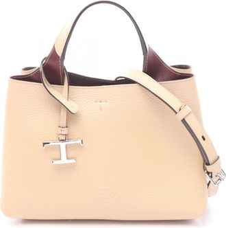 Tod's Tods Leather Handbag (Pre-Owned)