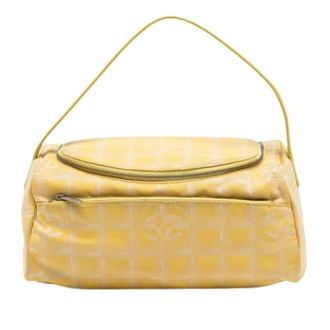 Chanel Pre-owned Handbags, female, Yellow, Size: ONE SIZE Pre-owned Vanity Bag