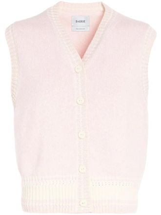 Barrie cashmere cardigan - women - Cashmere - M - Pink