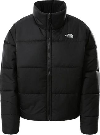 The North Face Retro-moderne geometrische jas - Dames - Ski Jassen - Zwart - S - Fitness