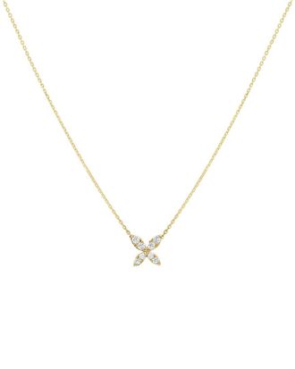 Sabrina Designs 14K 0.16 Ct. Tw. Diamond Butterfly Necklace