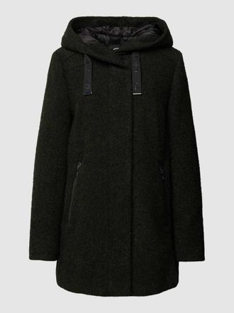 Gil Bret Kurzmantel aus Baumwoll-Mix mit Woll-Anteil in Dunkelgruen, Gr&ouml;&szlig;e 46