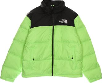 The North Face Retro Nuptse Donsjas - Heren - Ski Jassen - Groen - M - Polyester - Fitness