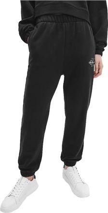 Calvin Klein Sportieve joggingbroek - Dames - Sweatpants - Zwart - S - Katoen - Broeken