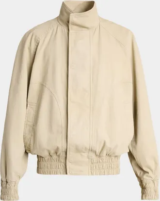 Balmain Men & apos;s Cotton Stand-Collar Blouson