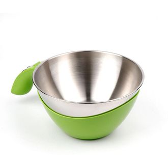 OEM B&aacute;scula De Cocina Para Hornear De 5 Kg, Color Verde Hierba, Recipiente De Acero Inoxidable, 5 Kg/1 G