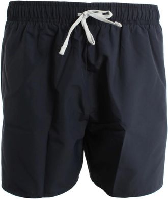 HUGO BOSS Beach Set - Heren - Strandmode - Blauw - 2XL - Polyester - Badmode