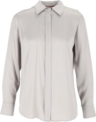 Max Mara Camisa Xero - Blouses & Shirts - Mujer - Gris - XS