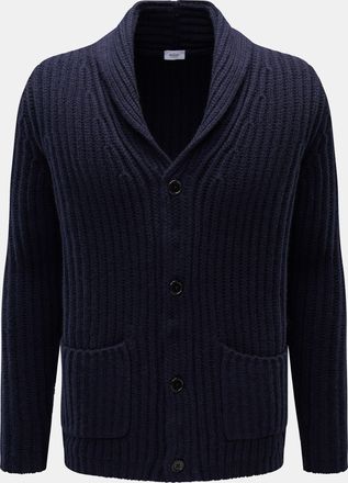 Braun Hamburg Men - Cashmere cardigan navy