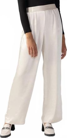 Sanctuary Margot High Waist Pants In Toasted Marshmallow