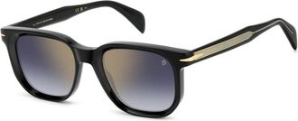 Eyewear by David Beckham Heren, Accessoires, Zwart, Maat: 52 MM