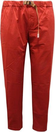 White Sand Greg Broeken - Heren - Slim Fit Broeken - Rood - XS - Broeken