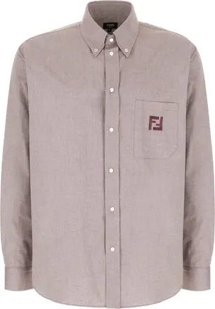 Fendi Hombre, Camisas, Rojo, Talla: L