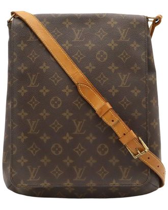 Louis Vuitton Brown Monogram Canvas Musette Bag (Authentic Pre-Loved)