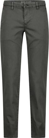 M.A.C Driver Broek - Heren - Chinos - Grijs - W34 L30 - Katoen - Broeken