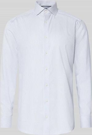 Olymp Regular Fit Business-Hemd mit Kentkragen in Hellgrau, Gr&ouml;&szlig;e 39