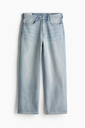 H&M Baggy Jeans - Blasses Denimblau