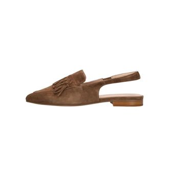 Stefano Lauran Schoenen, Dames, Bruin, 39 EU, Leer, E2575 Slingbacks
