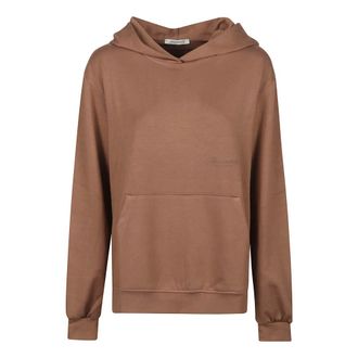 Hinnominate Hoodies, female, Brown, Size: M Hoodie with Logoprint