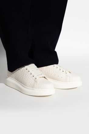Alexander McQueen Sports Shoes With Logo, Womens, Cream