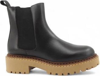 Frau Chelsea Boots - Dames - Chelseaboots - Bruin - 37 EU - Leer - Schoenen