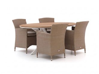 Forza Furniture Forza Cecita/Fidenza ovaal 180cm dining tuinset 5-delig