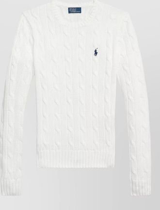Polo Ralph Lauren cable-knit slim-fit cotton jumper