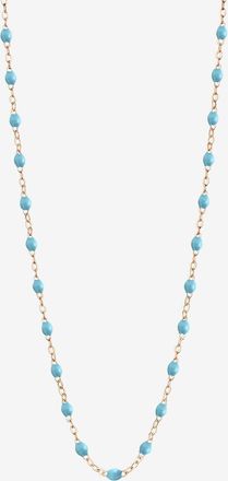 Gigi Clozeau Halskette aus Roségold und Harz Classique Gigi - Turquoise