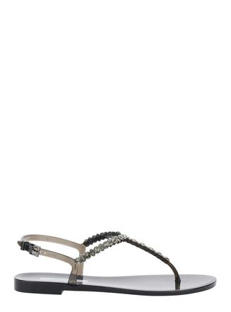 Menghi 102/sw Bianca Jelly Flat Sandal