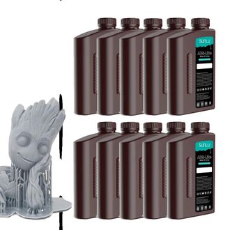 OEM Resina Fotopolim&eacute;rica Tipo Abs, Muy Vers&aacute;til, Rendimiento Fiable, 10 Kg, Gris Claro