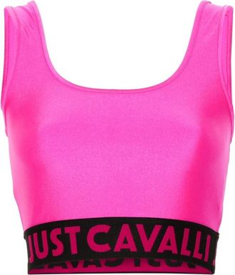 Just Cavalli Stijlvolle Top voor Vrouwen - Dames - Tops zonder mouwen - Roze - XS - Tops